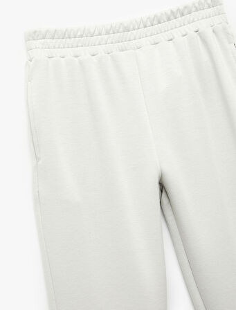 Pamuklu Beli Lastikli Basic Jogger Eşofman Altı