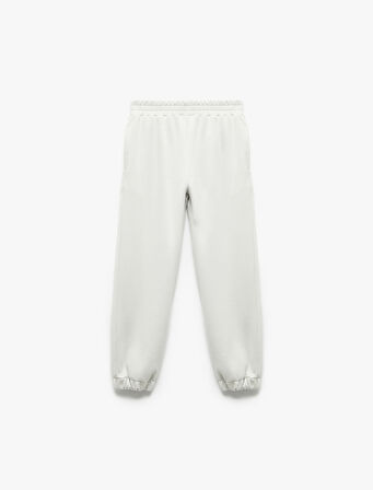 Pamuklu Beli Lastikli Basic Jogger Eşofman Altı