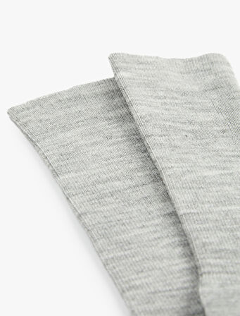 Desenli Soket Çorap