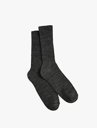 Desenli Soket Çorap