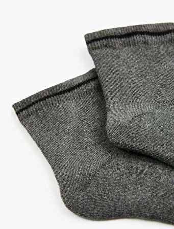 Çizgili Soket Çorap