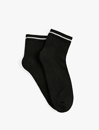 Çizgili Soket Çorap