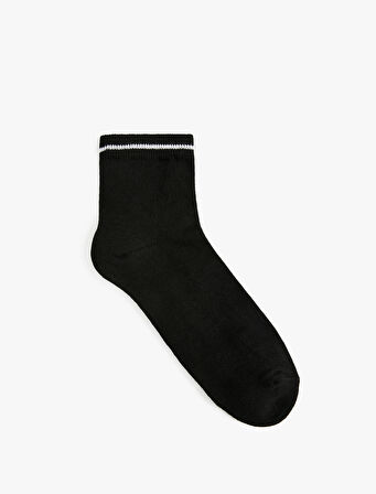 Çizgili Soket Çorap