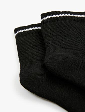 Çizgili Soket Çorap