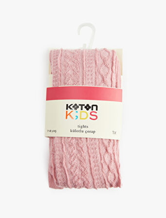 Dokulu Külotlu Çorap