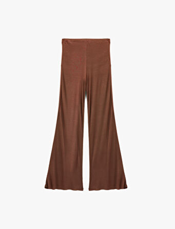 Rahat Kalıp Uzun Geniş Paça Pijama Altı