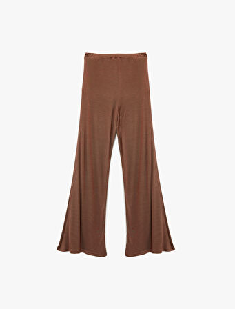 Rahat Kalıp Uzun Geniş Paça Pijama Altı