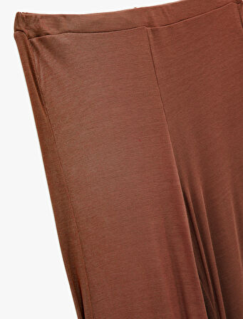 Rahat Kalıp Uzun Geniş Paça Pijama Altı