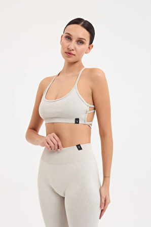 Glowfit Sporcu Sütyeni Askılı Sırt Detaylı Toparlayıcı Büstiyer Bra