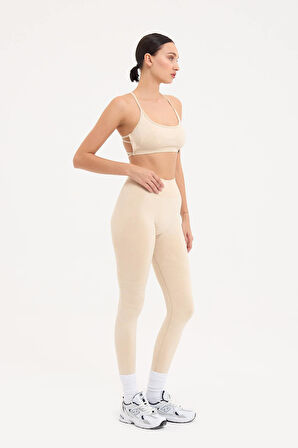 Glowfit Spor Tayt Seamless Toparlayıcı ve Şekillendirici Yüksel Bel Esnek 