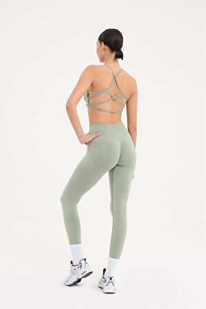 Glowfit Spor Tayt Seamless Toparlayıcı ve Şekillendirici Yüksel Bel Esnek 