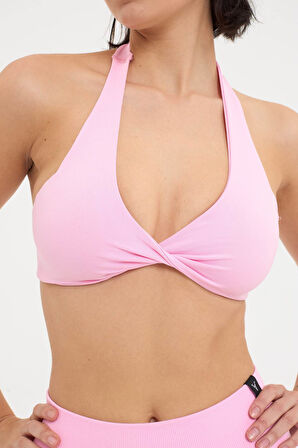 Amara Sporcu Sütyeni Boyundan Halter Yaka Toparlayıcı Büstiyer Bra 