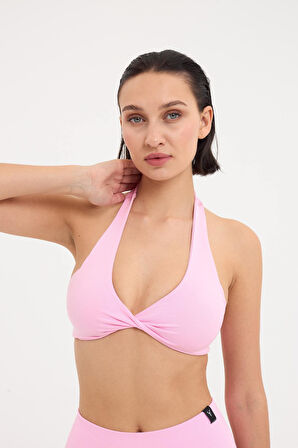 Amara Sporcu Sütyeni Boyundan Halter Yaka Toparlayıcı Büstiyer Bra 