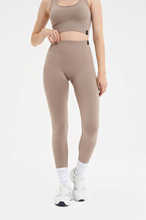 Essential Spor Tayt Seamless Toparlayıcı ve Şekillendirici Yüksel Bel Esnek 