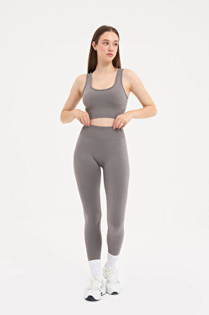 Essential Spor Tayt Seamless Toparlayıcı ve Şekillendirici Yüksel Bel Esnek 