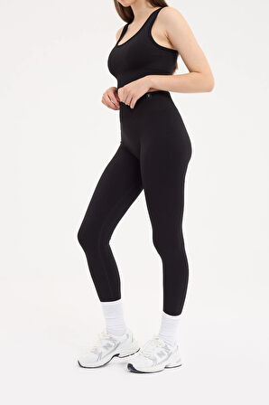 Essential Spor Tayt Seamless Toparlayıcı ve Şekillendirici Yüksel Bel Esnek 