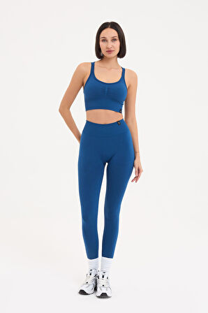 Sally Spor Tayt Seamless Toparlayıcı ve Şekillendirici Yüksel Bel Esnek 