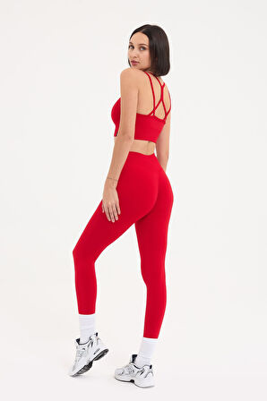 Sally Spor Tayt Seamless Toparlayıcı ve Şekillendirici Yüksel Bel Esnek 