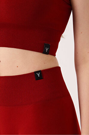 Essential Spor Şort Yüksek Bel Esnek Şekillendirici ve Toparlayıcı Seamless Tayt Kısa Şort