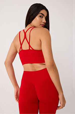 Sally Yüksek Bel Esnek ve Toparlayıcı Seamless Spor Şort