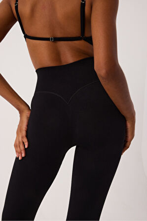 Aura Spor Tayt Seamless Toparlayıcı ve Şekillendirici Yüksel Bel Esnek 