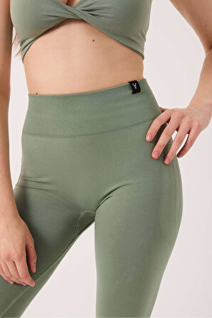 Amara Spor Tayt Seamless Yüksek Bel Esnek Şekillendirici ve Toparlayıcı Tayt