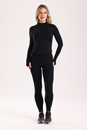 Vistara Spor Tayt Seamless Toparlayıcı ve Şekillendirici Yüksel Bel Esnek 