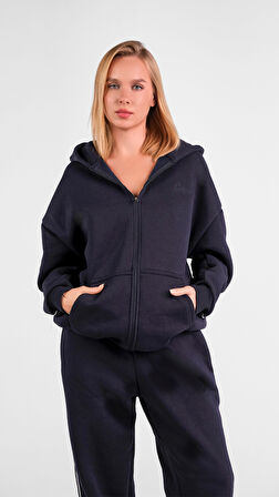 Elora Yumuşak Dokulu 3 İplik Kadın Eşofman Takımı