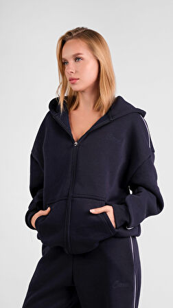 Elora Yumuşak Dokulu 3 İplik Kadın Eşofman Takımı