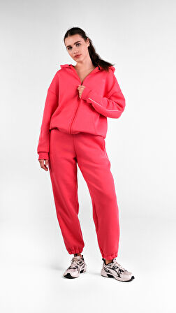 Elora Yumuşak Dokulu 3 İplik Kadın Eşofman Takımı