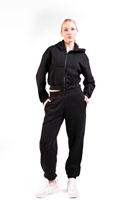 Liri Yumuşak Dokulu 3 İplik Kadın Eşofman Takımı