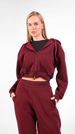 Liri Yumuşak Dokulu 3 İplik Kadın Eşofman Takımı