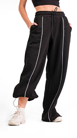 Mira Beli Lastikli Flare Eşofman Altı