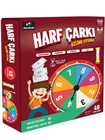 Harf Çarkı / Harf - Kelime - Kelime Üretme - Kelime Oyunu