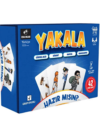Yakala / Kart Oyunu - Dikkat - Hız - Hafıza - Eğlence Oyunu