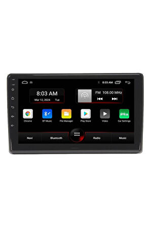 Araç Multimedya Cihazı - 2 32 / Ips 9 Inch Ekran - Navigasyon - Carplay - Audi A4 - Vsr