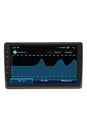 Araç Multimedya Cihazı - 2 32 / Ips 9 Inch Ekran - Navigasyon - Carplay - Audi A4 - Vsr