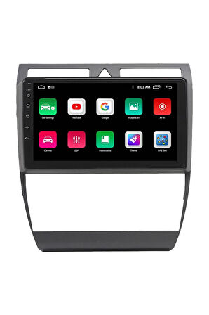 Araç Multimedya Cihazı - 2 32 / Ips 9 Inch Ekran - Navigasyon - Carplay - Audi A6 - Vsr