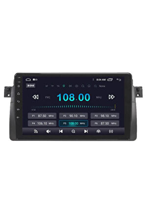 Araç Multimedya Cihazı - 2 32 / Ips 9 Inch Ekran - Navigasyon - Carplay - Bmw E46 - Vsr