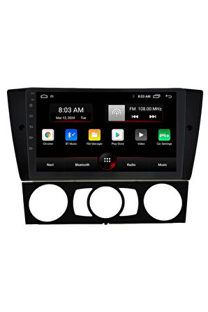 Araç Multimedya Cihazı - 2 32 / Ips 9 Inch Ekran - Navigasyon - Carplay - Bmw E90 Manuel - Vsr