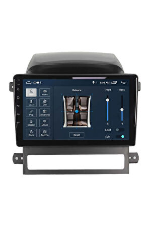 Araç Multimedya Cihazı - 2 32 / Ips 9 Inch Ekran - Navigasyon - Carplay -chevrolet Captiva 09-12-vsr