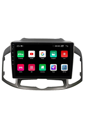 Araç Multimedya Cihazı - 2 32 / Ips 10 Inch Ekran - Navigasyon - Carplay - Chev Captiva 13-17 - Vsr
