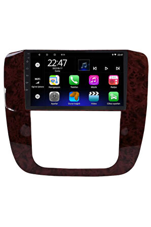 Araç Multimedya Cihazı - 2 32 /qled 10 Inch Ekran - Navigasyon - Carplay - Chevrolet Tahoe 06-14-vsr