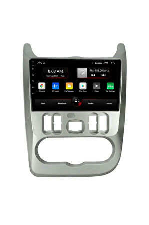 Araç Multimedya Cihazı - 2 32 / Ips 9 Inch Ekran - Navigasyon - Carplay - Dacia Duster - Vsr