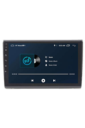 Araç Multimedya Cihazı 2 32 / Ips 9 Inch Ekran - Navigasyon - Carplay - Fiat Bravo - Vsr Uyumlu