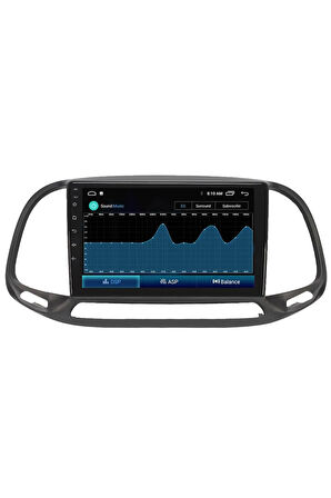 Araç Multimedya Cihazı - 2 32 / Ips 9 Inch Ekran - Navigasyon - Carplay - Fiat Doblo 15-21 - Vsr