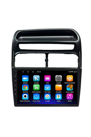 Multimedya Cihazı Uyumlu 2 32 / Ips 9 Inch Ekran - Navigasyon - Carplay - Fiat Linea Punto Old-vsr