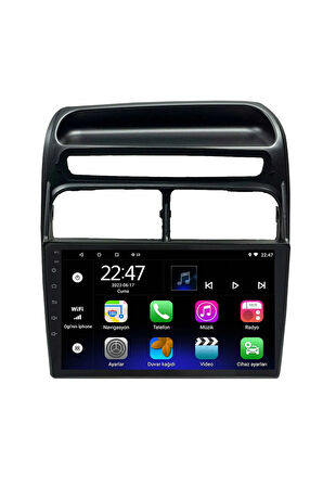 Multimedya Cihazı Uyumlu 2 32 / Ips 9 Inch Ekran - Navigasyon - Carplay - Fiat Linea Punto Old-vsr