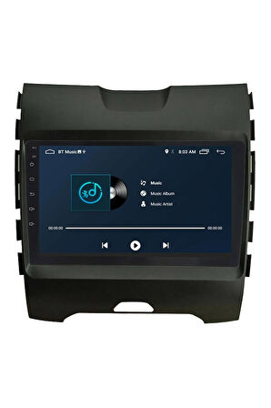 Araç Multimedya Cihazı - 2 32 / Ips 9 Inch Ekran - Navigasyon - Carplay - Ford Edge 2016 2019 -vsr
