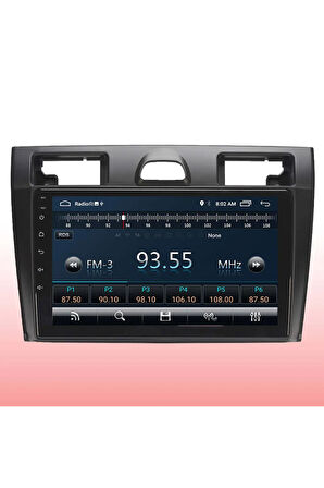 Araç Multimedya Cihazı - 2 32 / Ips 9 Inch Ekran - Navigasyon - Carplay - Ford Fiesta 05-08 - Vsr